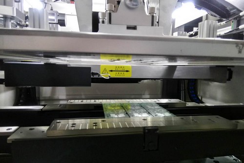 Auto Solder Paste Printer with PCB printing