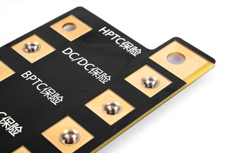 Heavy copper PCB for power supply