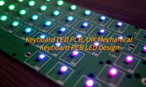 Keyboard LED PCB, DIY Mechanical Keyboard PCB LED Design