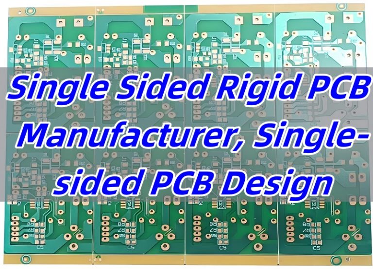 Single Sided Rigid PCB Manufacturer, Single-sided PCB Design - PCB ...
