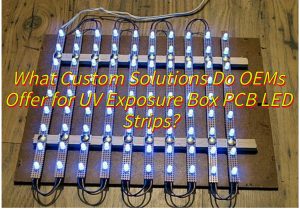 UV LED PCB, UV Exposure Box PCB LED Strip Manufacturer