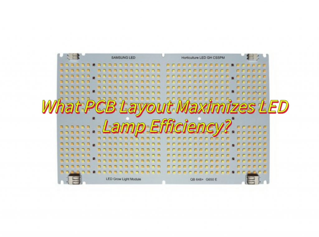 LED lamp PCB Board