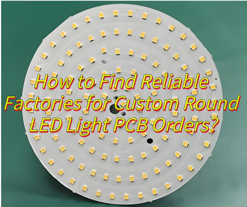 How to Choose A Reliable Round LED Light PCB Manufacturers in China?