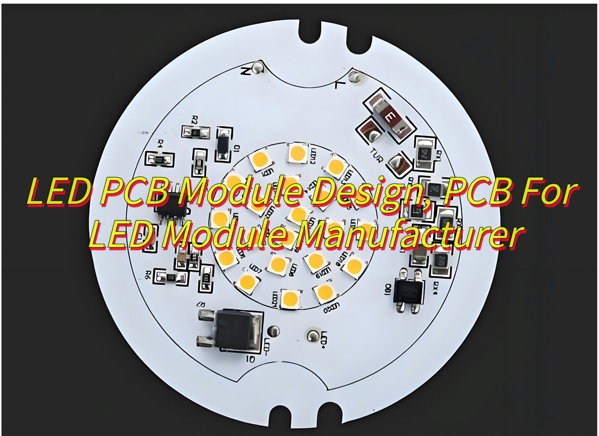 LED PCB Module Design, PCB For LED Module Manufacturer - PCB & MCPCB ...