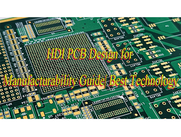 Material Selection Guide for HDI PCB Manufacturability Design