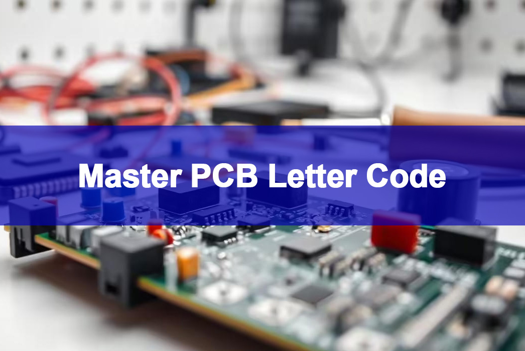 PCB letter codes, PCB code list, PCB components identification, Standard PCB letter codes, Decode PCB letter codes, PCB letter codes for manufacturing