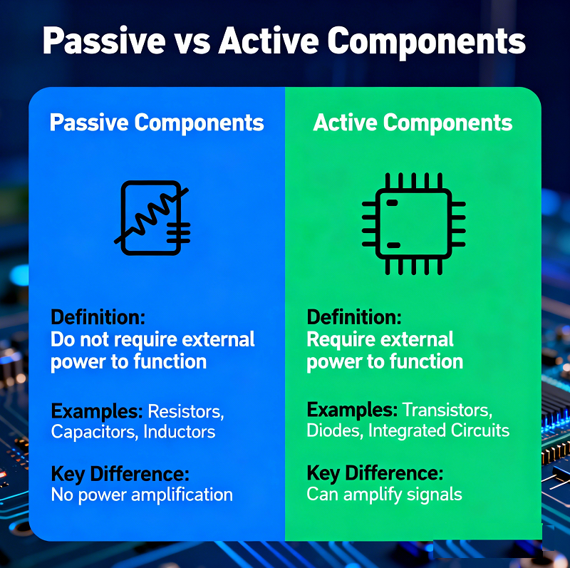 What Defines a Passive vs Active Component?
