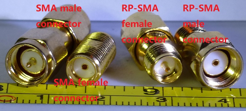 Female N Type to Male SMA Type Adapter