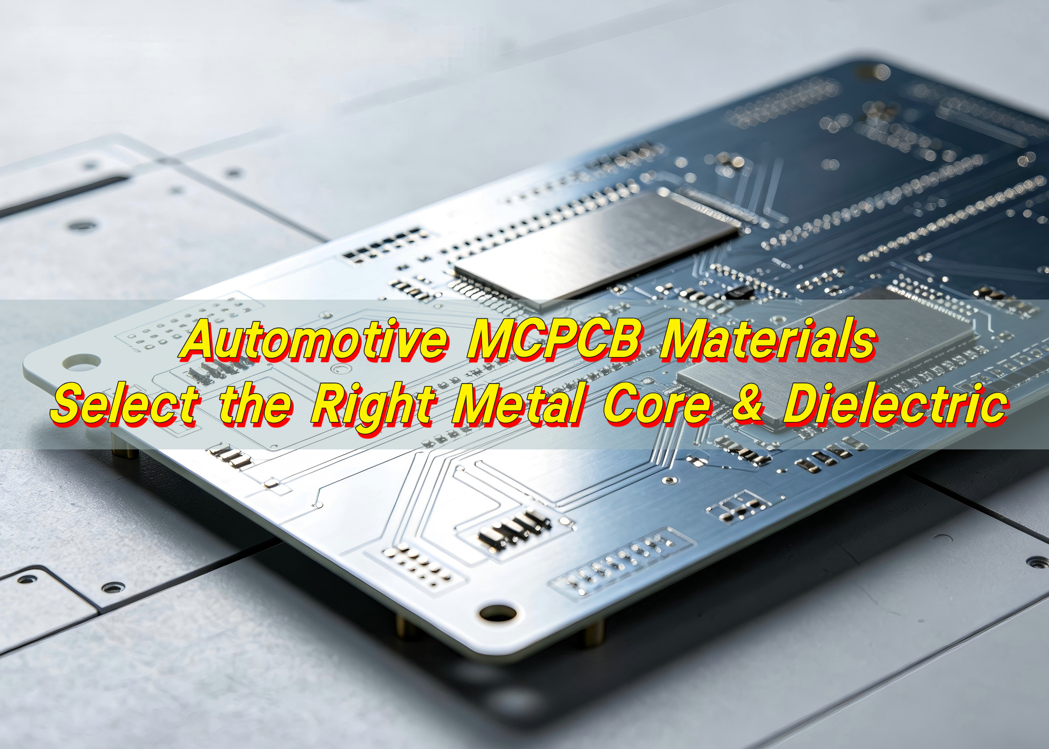 Automotive MCPCB Materials: Select the Right Metal Core & Dielectric