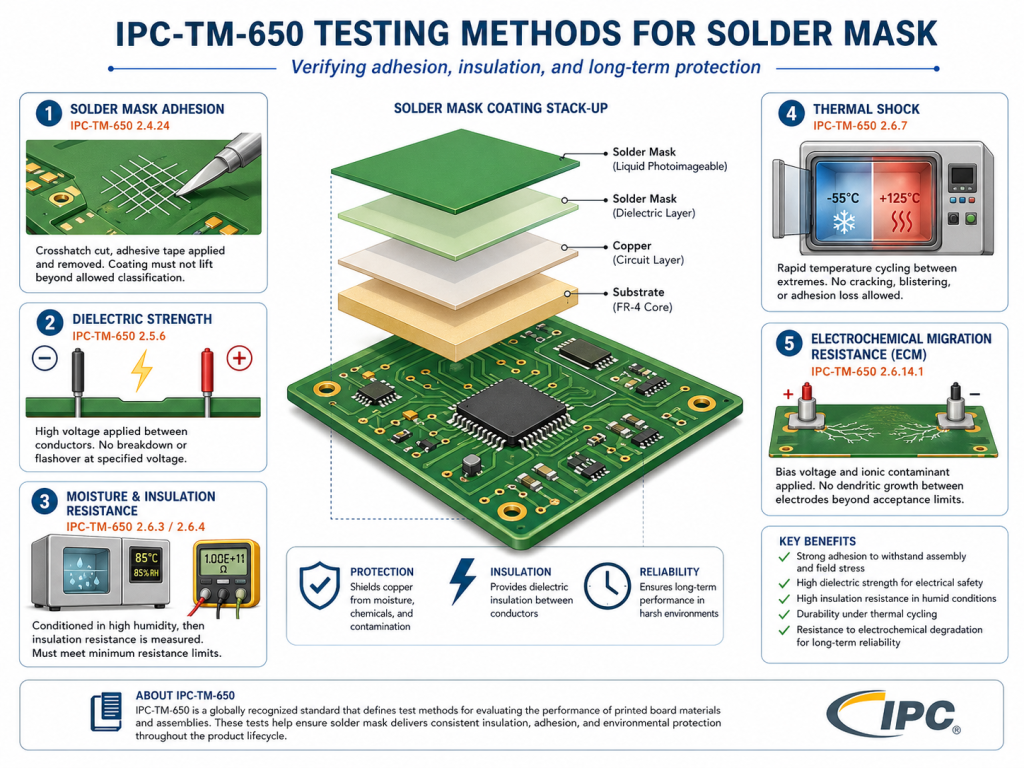 What Are IPC-TM-650 Testing Methods for Solder Mask?