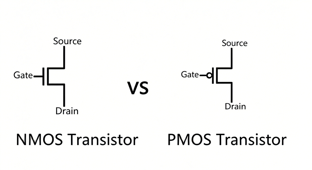 PMOS and NMOS Transistors, https://www.bestpcbs.com/blog/2026/04/pmos-and-nmos-transistors/