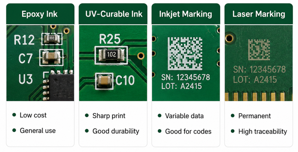 What Are the Common Types of Silkscreen PCB Material?