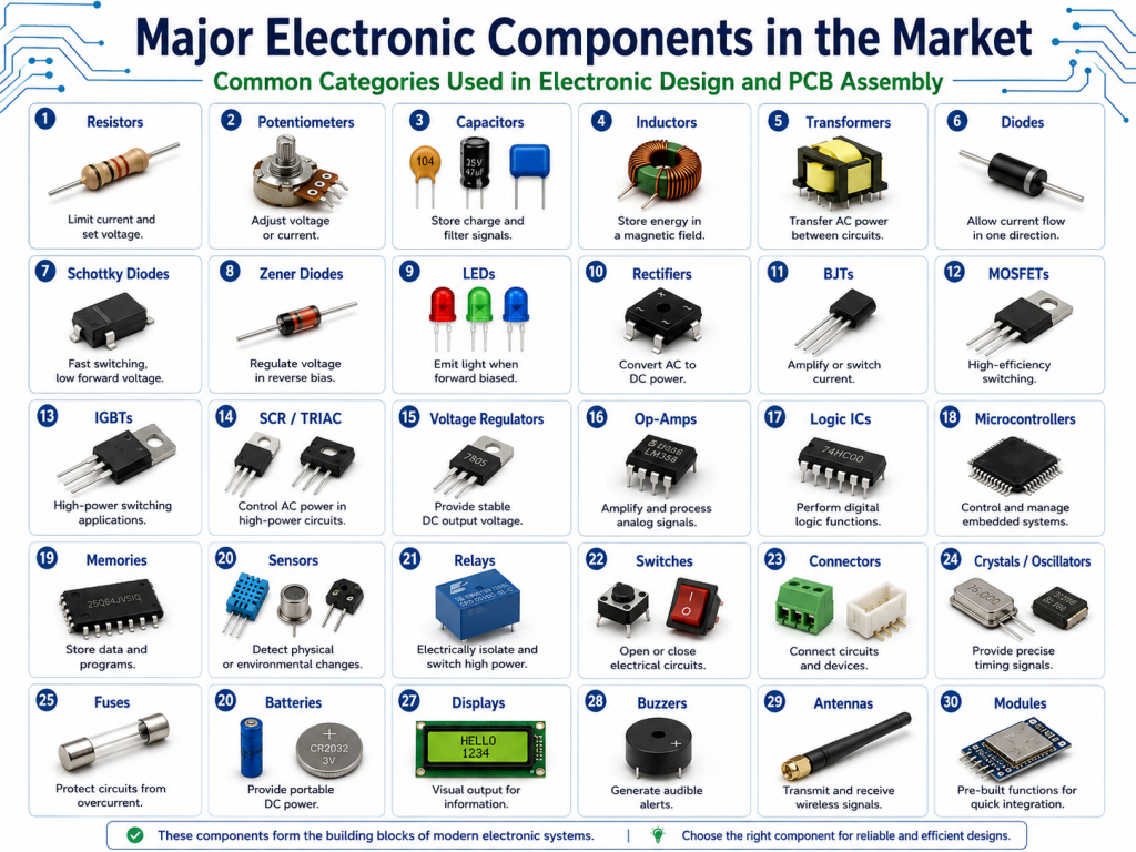 What Are the Main Types of Electron Devices?