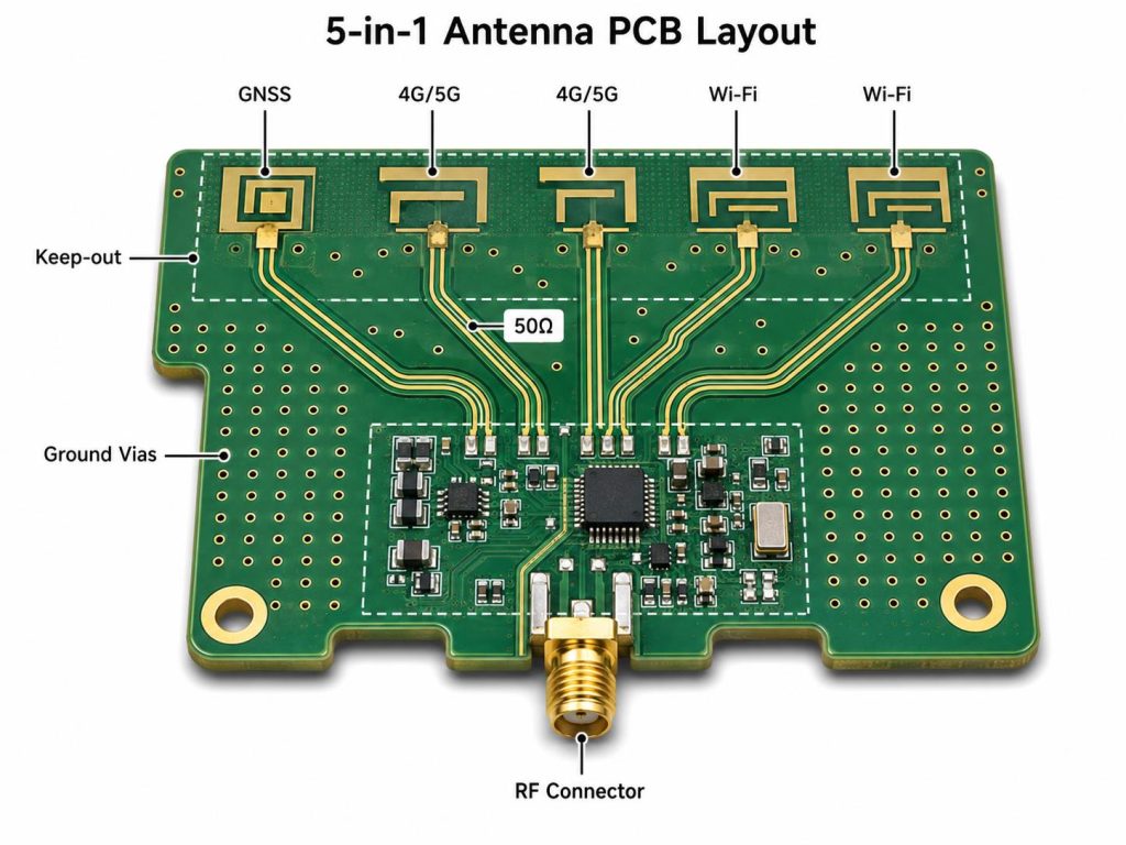 5-in-1 Antenna