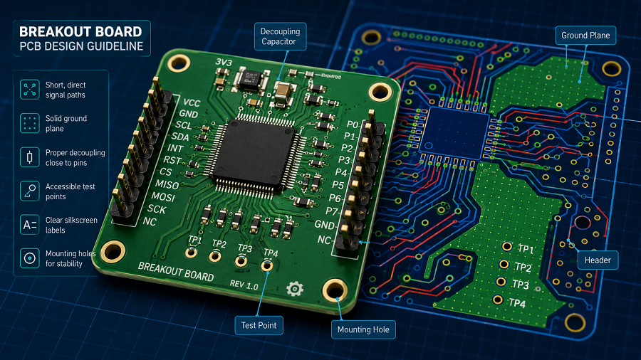 Breakout Board PCB Design Guideline