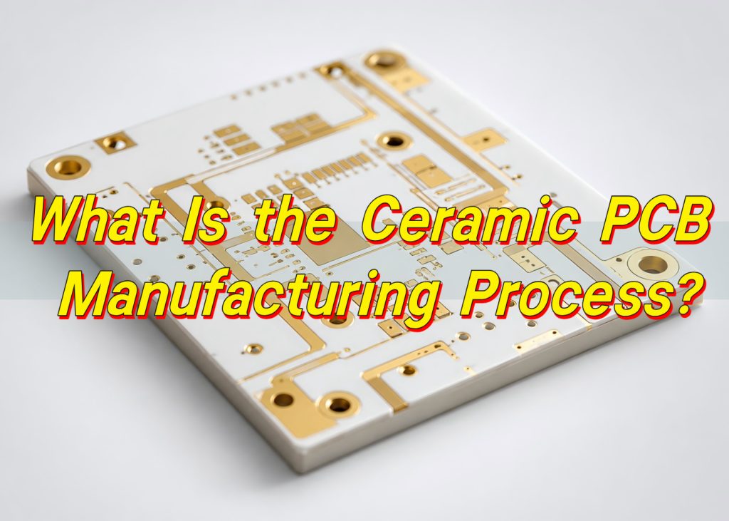 What Is the Ceramic PCB Manufacturing Process?