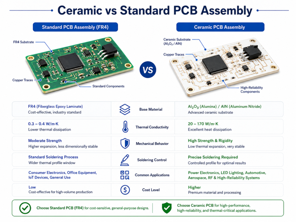 Ceramic PCB Assembly Service China, Ceramic PCB Manufacturer