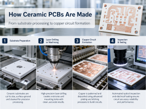 Ceramic PCB Board – Aerospace AlN Ceramic PCB Board Manufacturer