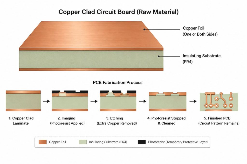 Copper Clad Circuit Board 