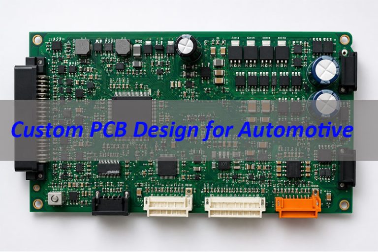 Custom PCB Design for Automotive: From DFM to Production