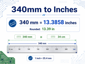 What is 340mm to Inches Fraction, Chart & Exact Conversion?
