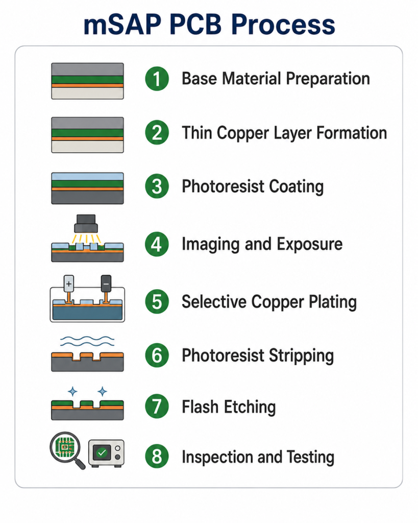 mSAP PCB Process, https://www.bestpcbs.com/blog/2026/05/msap-pcb-technology/