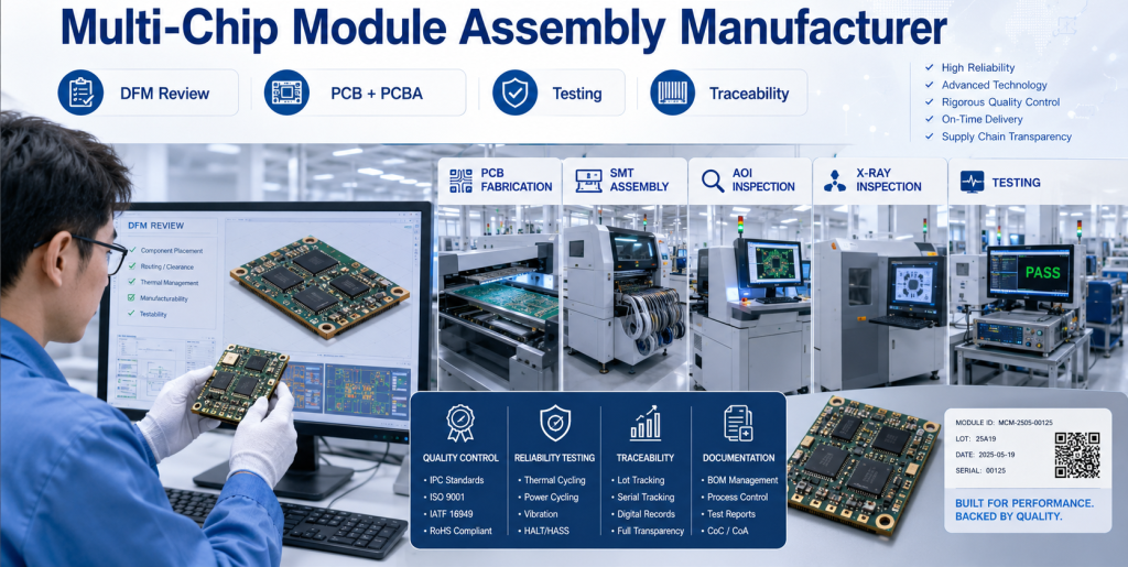 Multi-Chip Module: Design, Packaging, Materials, and Manufacturer Guide