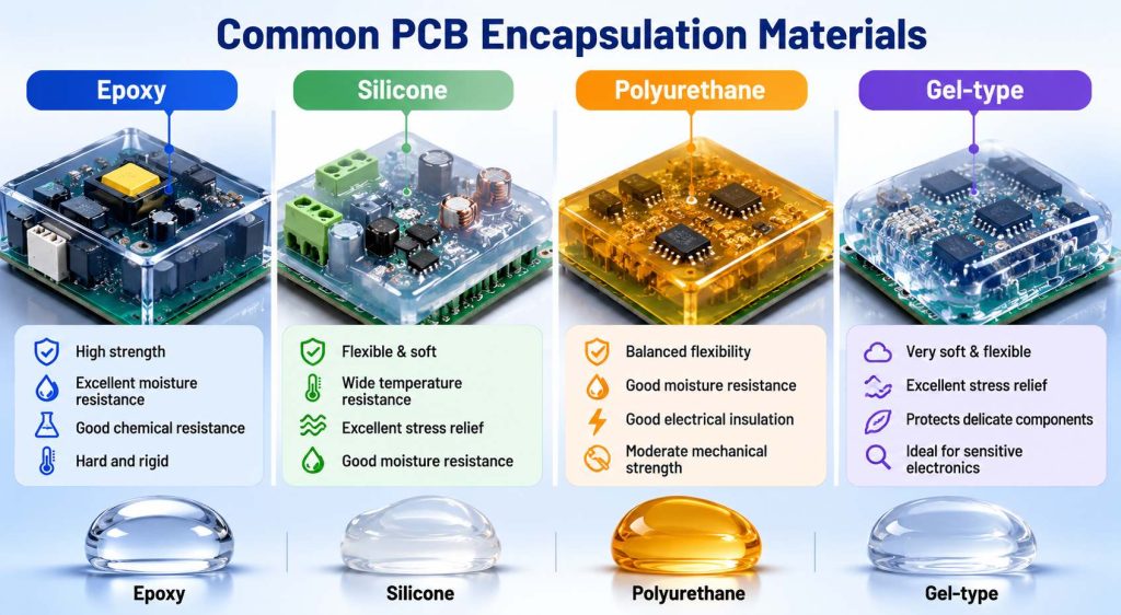 pcb encapsulation