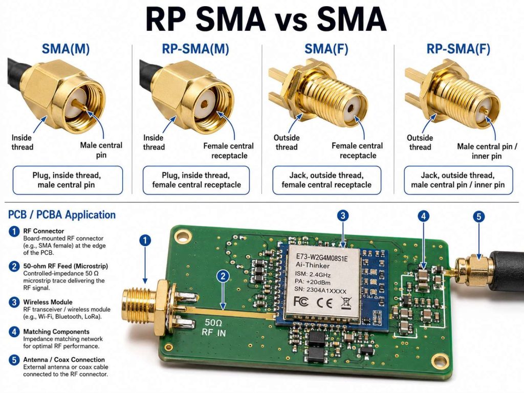 RP SMA vs SMA