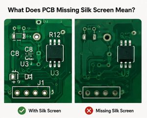 PCB Missing Silk Screen: Causes, Impact, Inspection, and Fixes