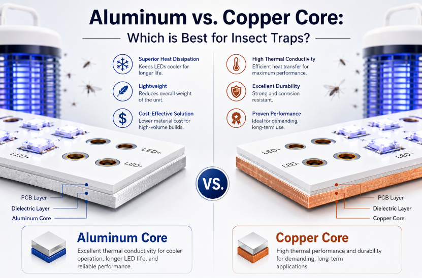 Aluminum vs. Copper Core for Insect Traps, https://www.bestpcbs.com/blog/2026/06/metal-core-pcb-fabrication/