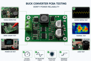 Buck Converter PCB Design, Prototype and Assembly, Free DFM