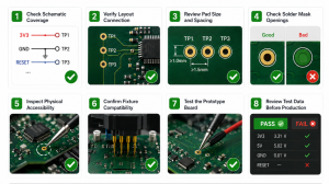 PCB Test Points Explained: Placement, Connection and Inspection