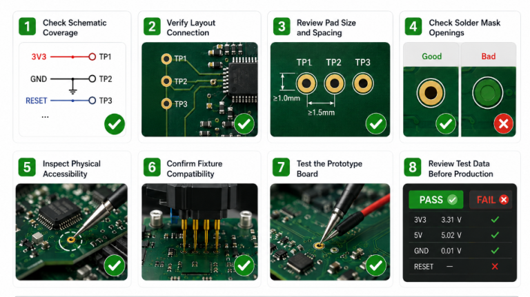 PCB Test Points Explained: Placement, Connection and Inspection