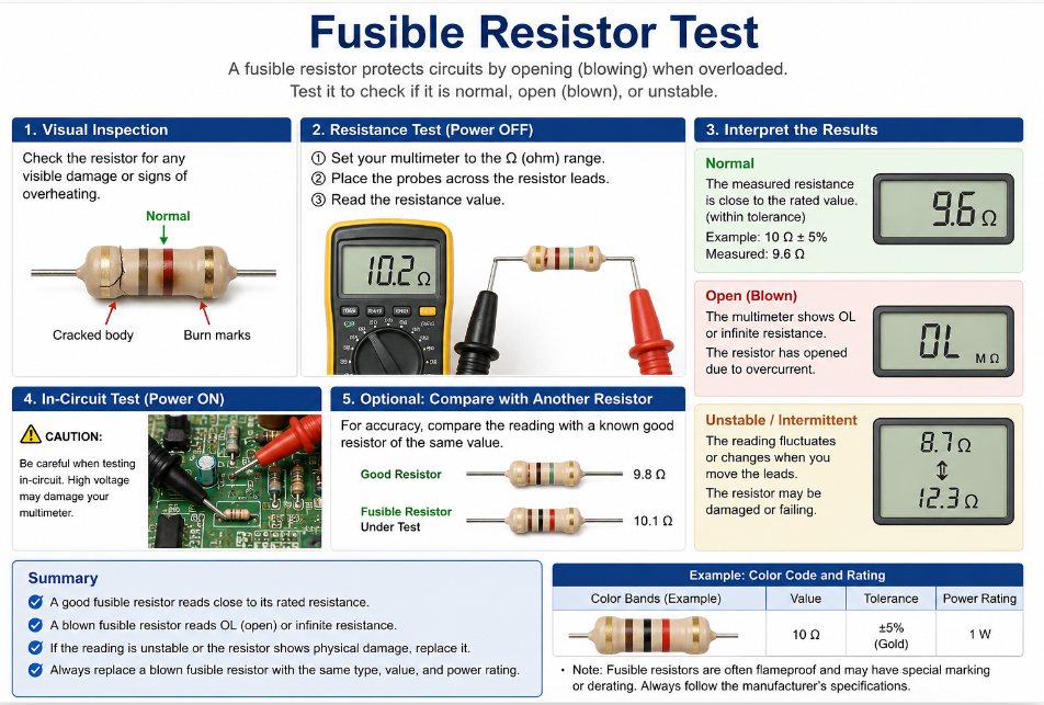 Fusible Resistor Test, https://www.bestpcbs.com/blog/2026/06/fusible-resistor/