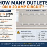 How Many Outlets on a 20 Amp Circuit