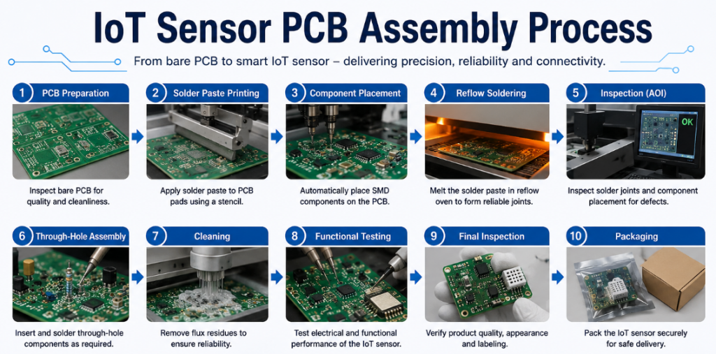IoT Sensor PCB Assembly process, https://www.bestpcbs.com/blog/2026/06/iot-sensor-pcb-assembly/