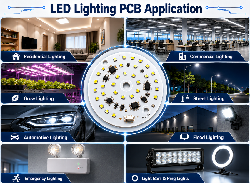 LED Lighting PCB Applications