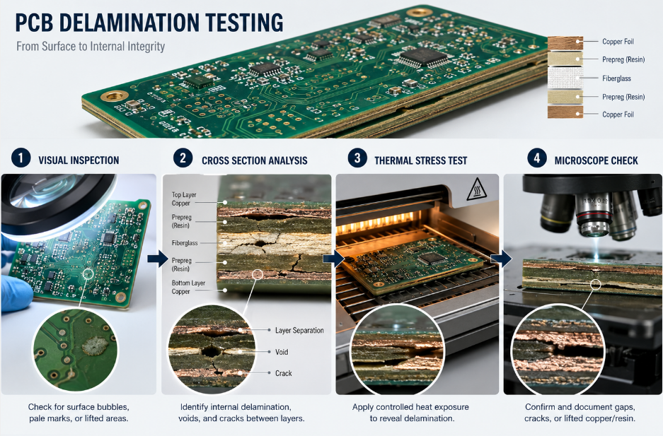 PCB Delamination Testing, https://www.bestpcbs.com/blog/2026/06/pcb-delamination/