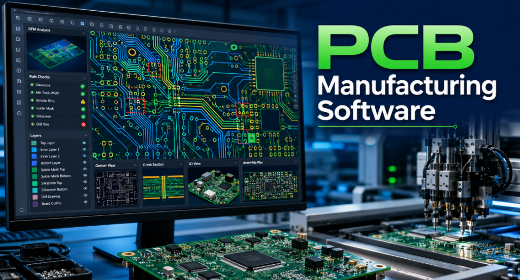 PCB Manufacturing Software
