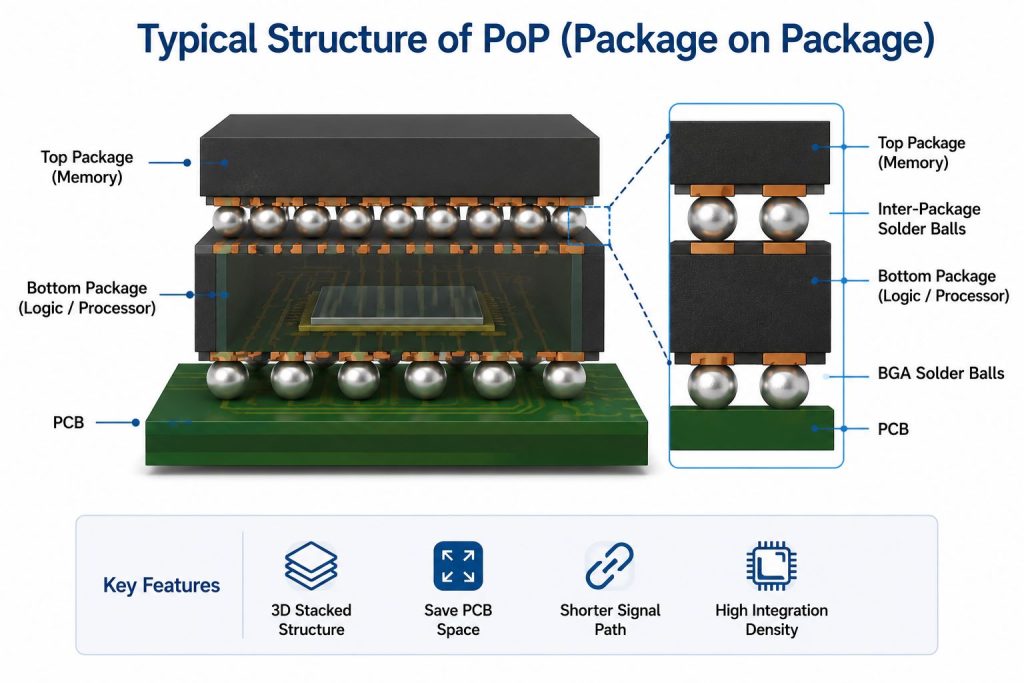 PoP Package on Package