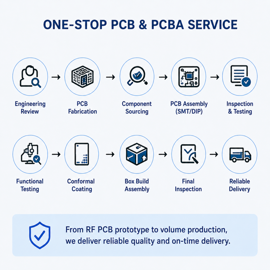 RF & Telecom PCB Manufacturer