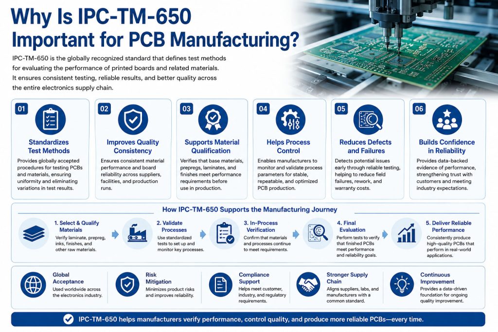 Why Is IPC-TM-650 Important for PCB Manufacturing