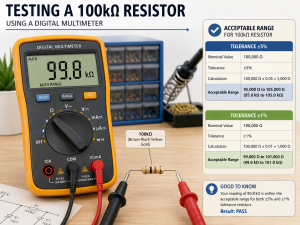 100k Ohm Resistor Color Code: How to Read and Verify It?