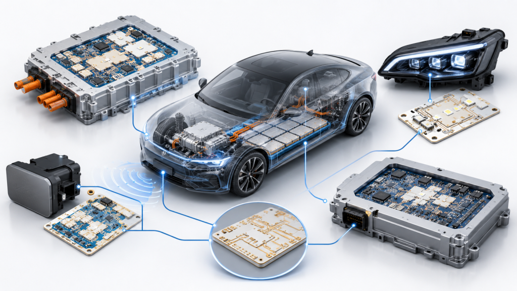 Automotive Ceramic PCB: Materials, Types, Applications, and Supplier Selection Guide