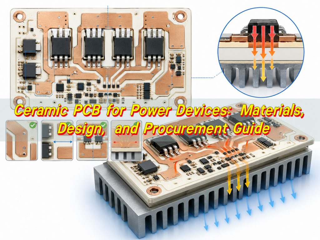 Ceramic PCB for Power Devices: Materials, Design, and Procurement Guide
