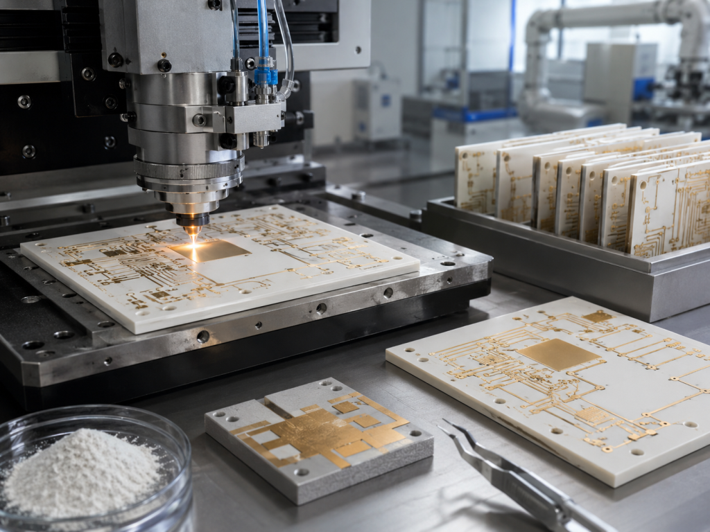 Ceramic PCB Prototype for Heat-Critical Electronics Projects