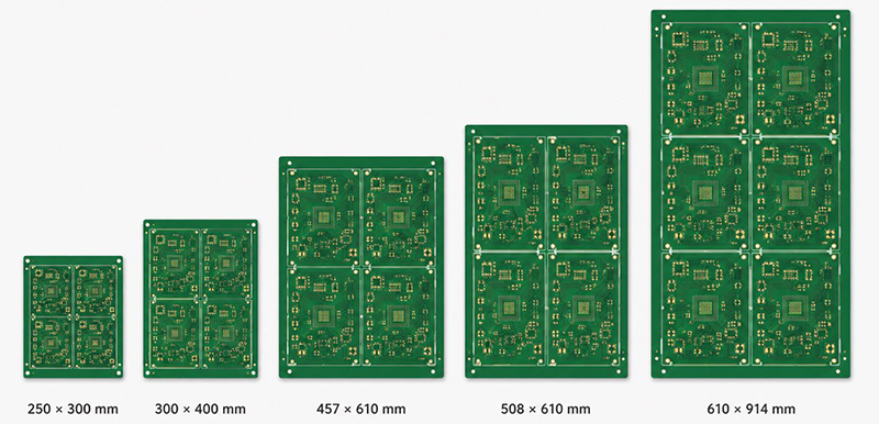 Common PCB Panel Sizes