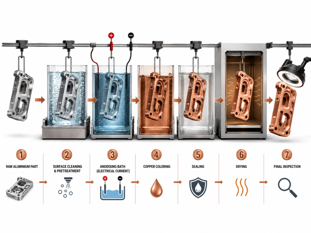 Copper Anodised Aluminium: Finish, Process, Uses and Sourcing Guide