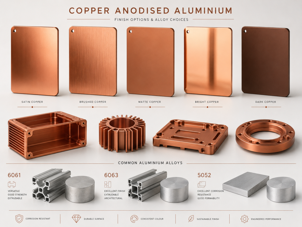 Copper Anodised Aluminium: Finish, Process, Uses and Sourcing Guide